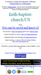 Mobile Screenshot of faith-baptist-church.us